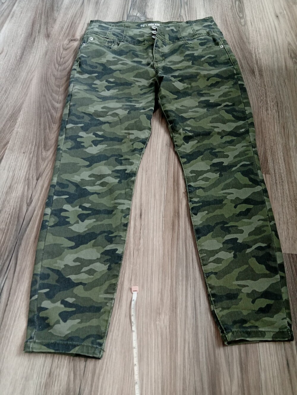 Noble Jeans Mid Rice Camo Jeans Size 13 In Good Condition